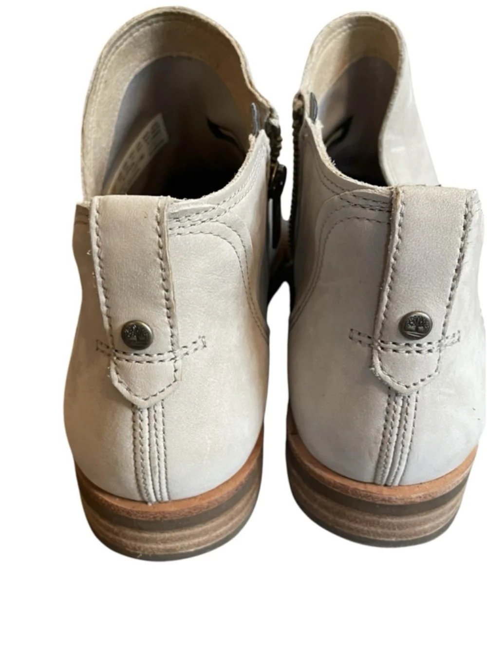 Timberland Women's Somers Falls Short Bootie Boot Size 9.5 Light Taupe Casual